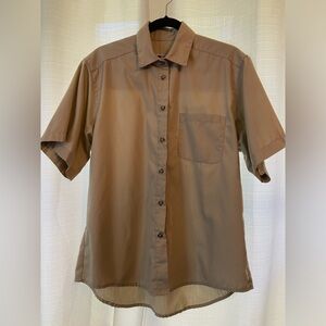 Tilley Tan Button up T-shirt